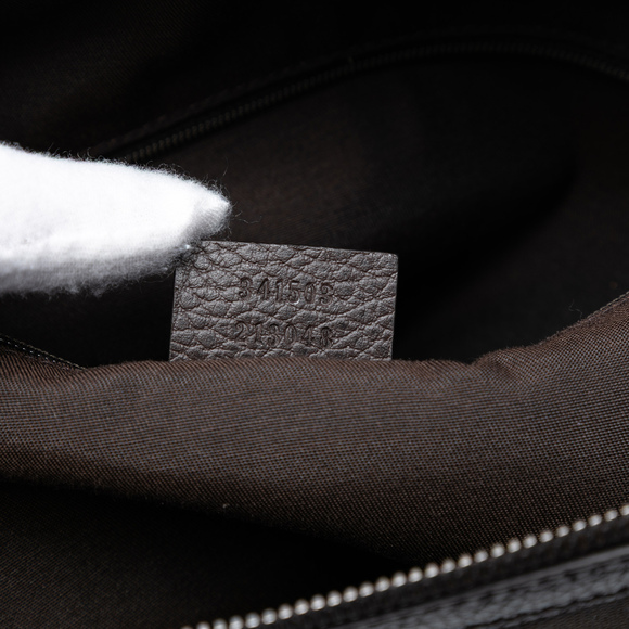 Pre-Loved Gucci GG Canvas Charm Dome Satchel - Picture 5 of 7